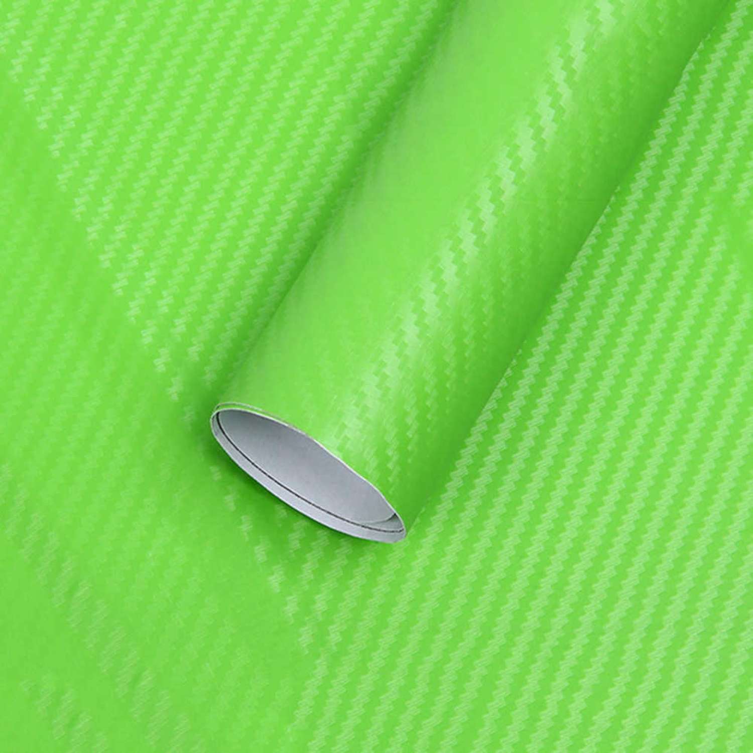 Folie colantare auto Carbon 3D - Verde (3m x 1,27m) - IvoShop