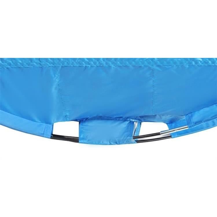 Cort plaja, cu protectie UV, husa, albastru deschis, 220x120x100 cm, Malatec - imagine 10