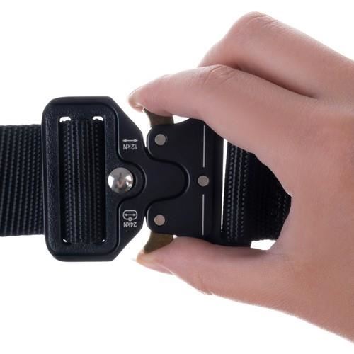 Curea tactica pentru pantaloni, model Survival, 3.8x120 cm, Trizand - imagine 7