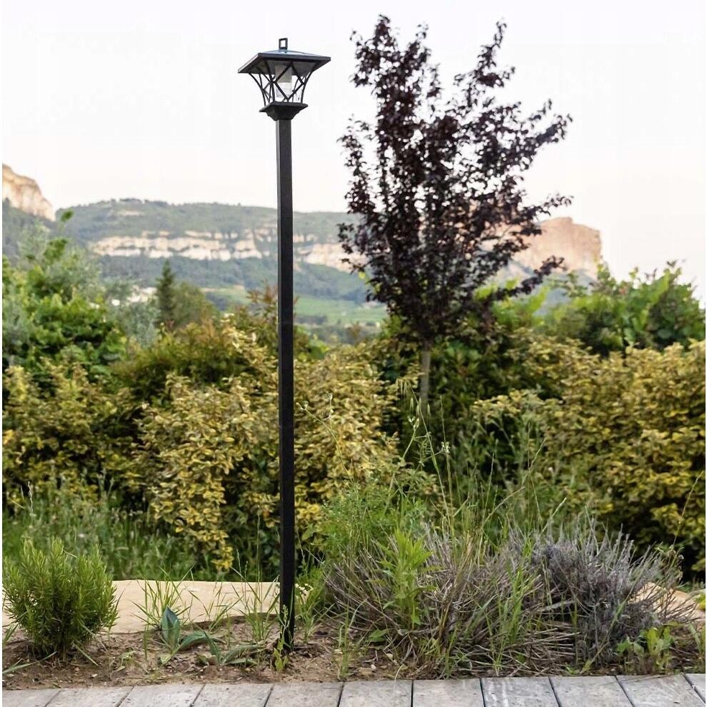 Lampa solara pentru gradina, Gardlov, model felinar, extensibila, 1.7x57-155 cm - imagine 8