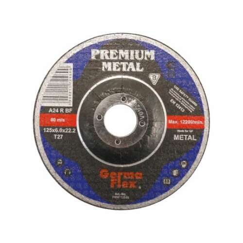 Disc polizat metal, 150x6 mm, Premium Metal, Germa Flex