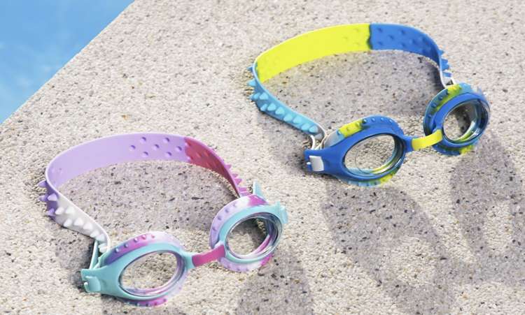 Ochelari inot, pentru copii, antiaburire, roz, curea 29-45 cm, Bestway