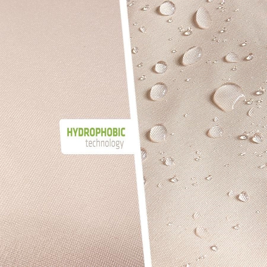 Umbrar de Gradina Patrat, protectie UV GREENBLUE GB504, crem, 4,0 m - imagine 2