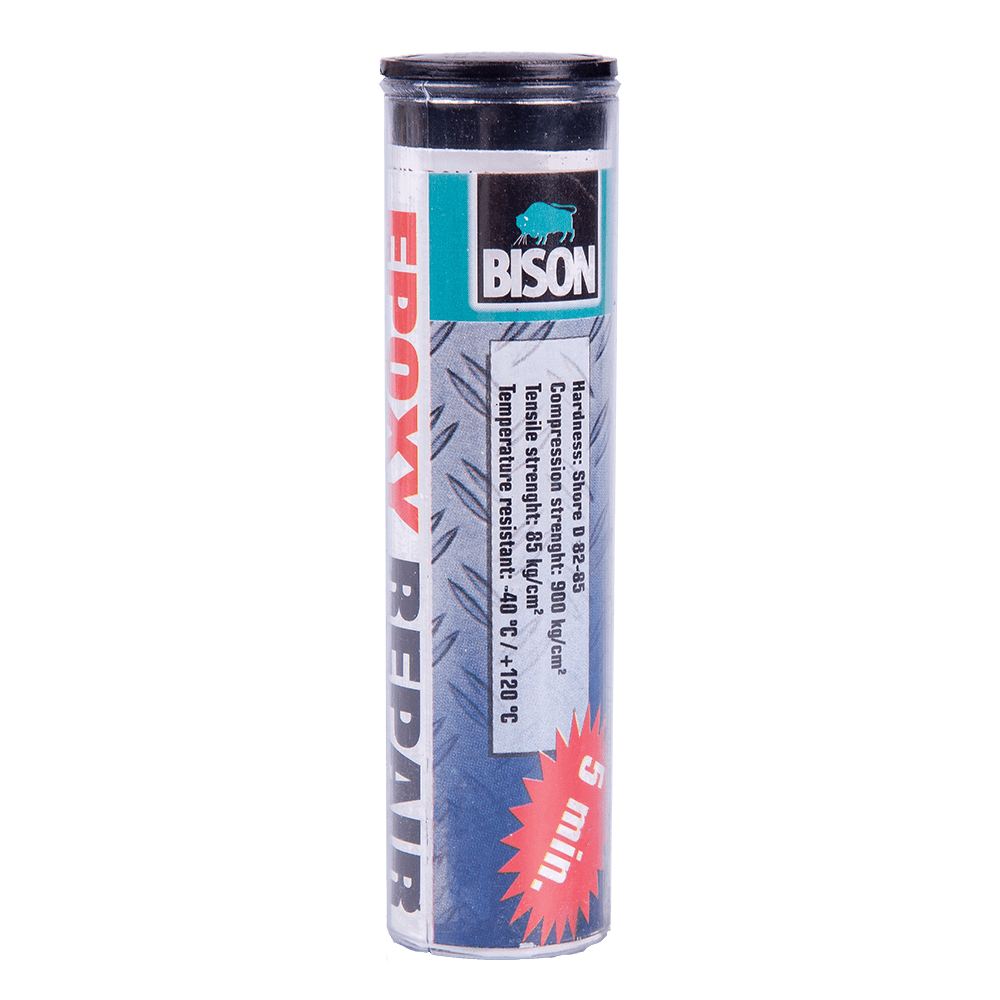 Chit epoxidic bicomponent stick Bison Epoxy Repair 5 min. 56 g