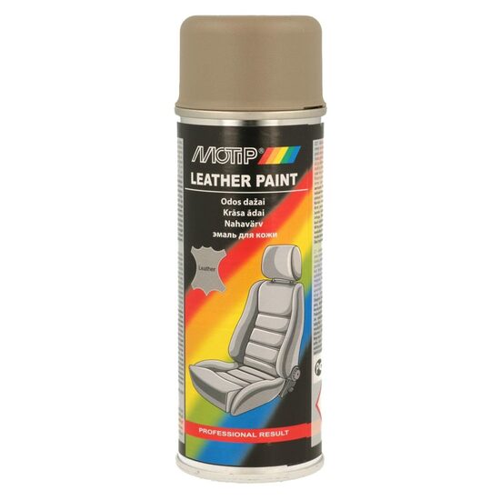 Vopsea pentru piele MOTIP Leather Paint, bej-gri, 200ml