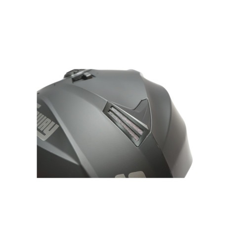 Casca moto tip jet neagra cu viziera transparenta si ochelari de soare marimea XL, model Urban - imagine 6