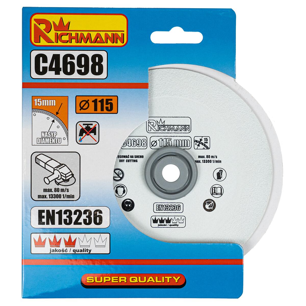 Disc diamantat pentru sticla