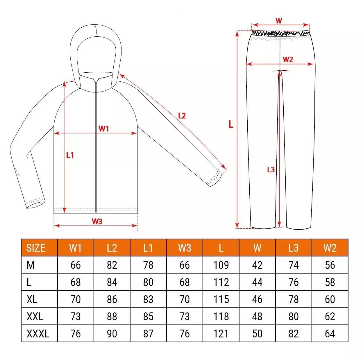Geaca cu pantaloni pentru ploaie, marimea XXL/56, NEO - imagine 7