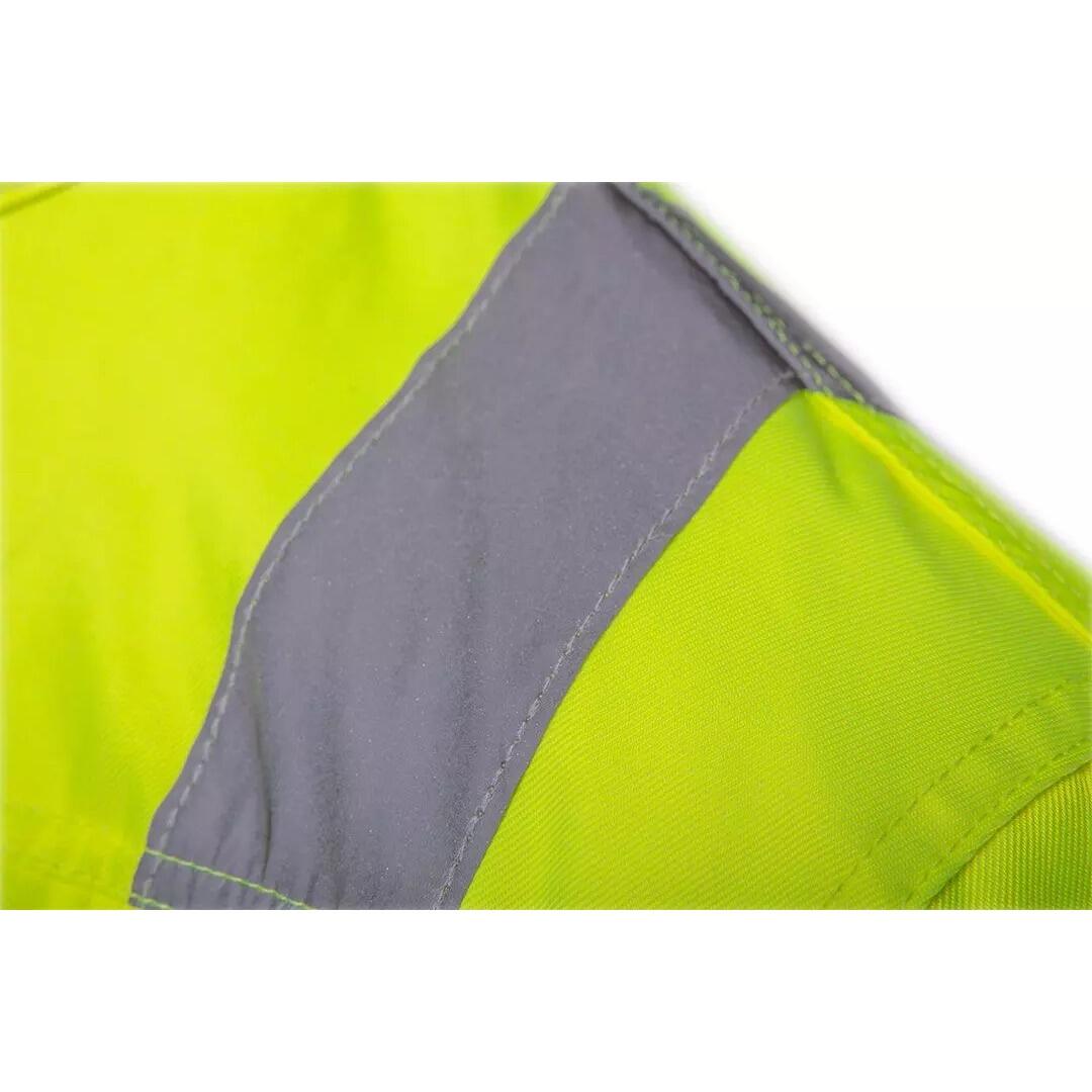 Geaca de lucru slim fit, reflectorizanta, galben, model Visibility, marimea XXL/58, NEO - imagine 8