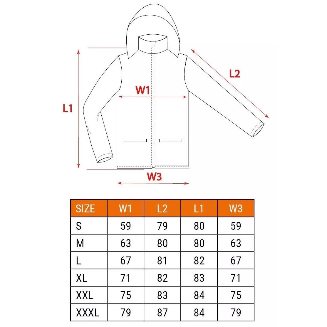 Geaca de lucru, tesatura Oxford, impermeabila, galben, model Visibility, marimea L/52, NEO - imagine 9