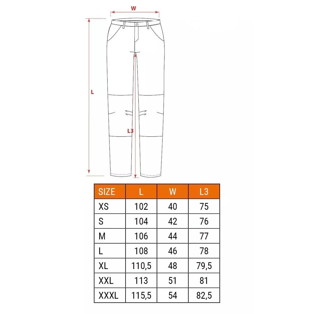 Pantaloni de lucru, bumbac, marimea XXXL/58, NEO - imagine 8