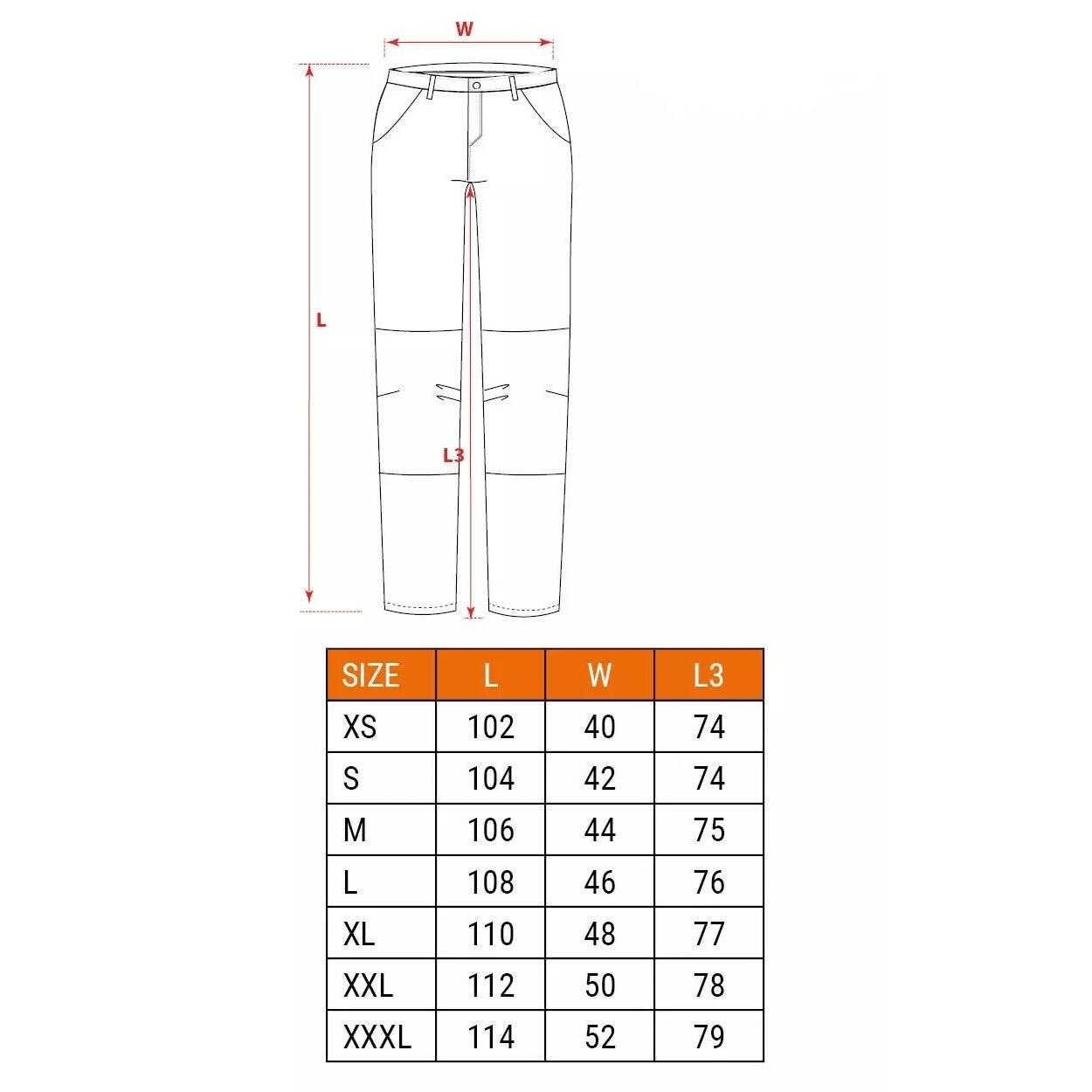 Pantaloni de lucru, camuflaj, model Camo, marimea XXXL/58, NEO - imagine 9