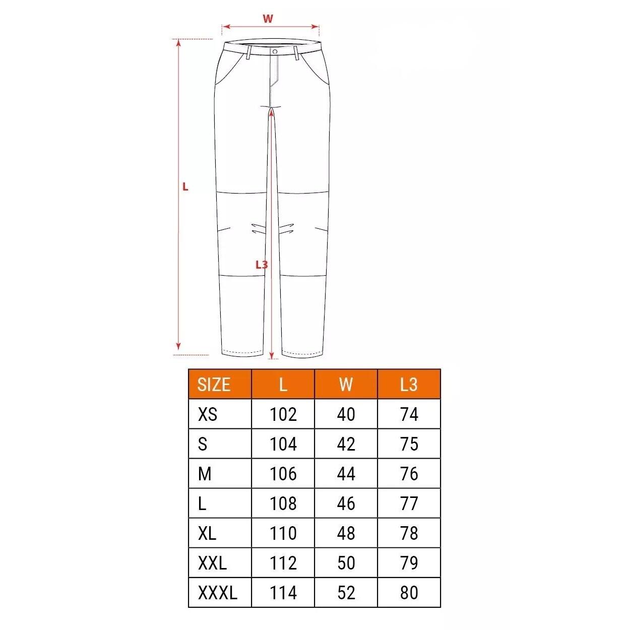 Pantaloni de lucru slim fit, elastici in 4 directii, model Premium, marimea M/50, NEO - imagine 14