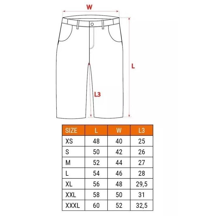 Pantaloni scurti de lucru, model Premium, marimea S/48, NEO - imagine 9