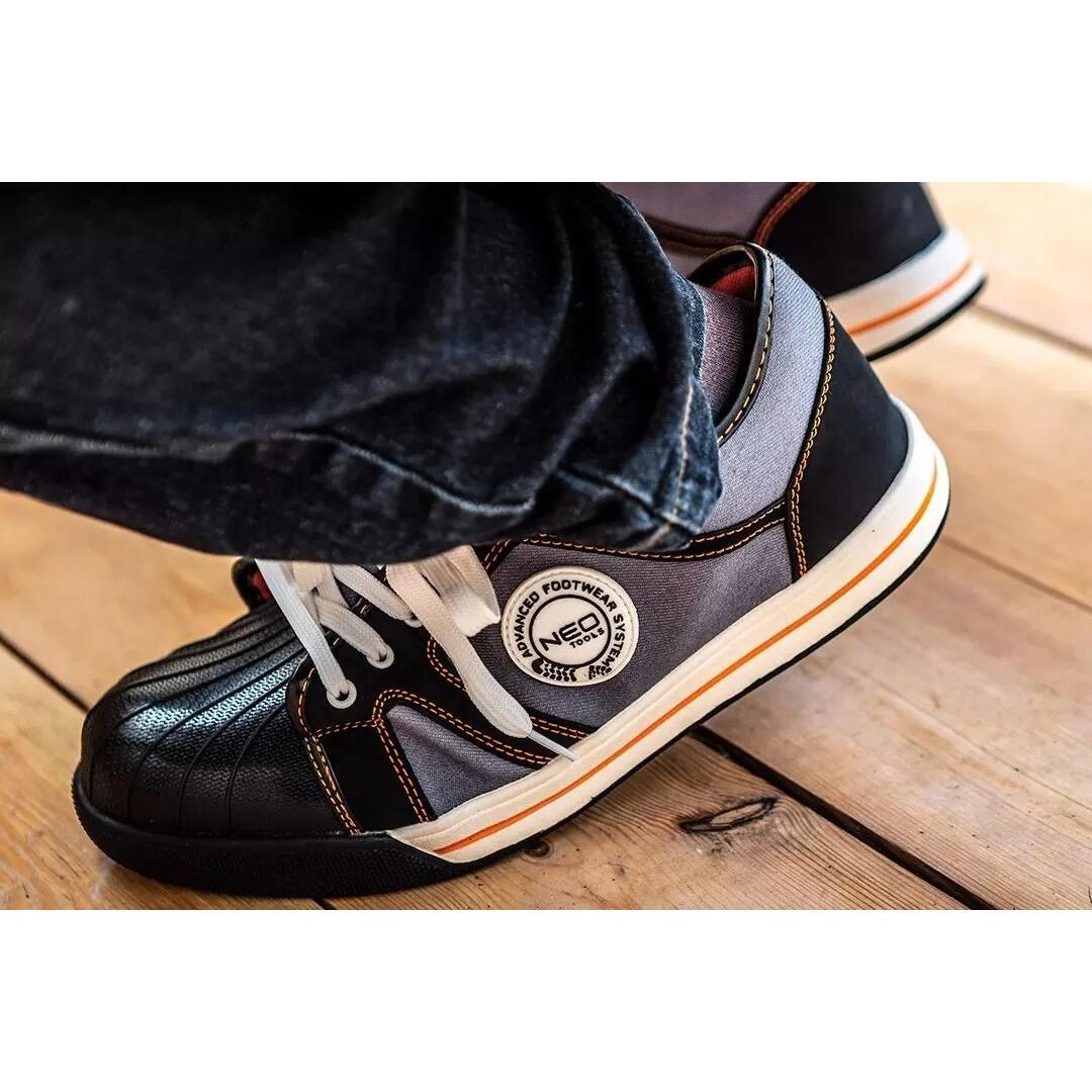 Pantofi de lucru cu protectie otel, SB, SRA, marimea 45, NEO - imagine 10