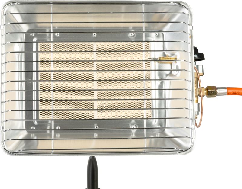 Incalzitor pe gaz, aprindere piezoelectrica, cu furtun si regulator, 1.4-4.2 kW, 305 g/h, Strend Pro