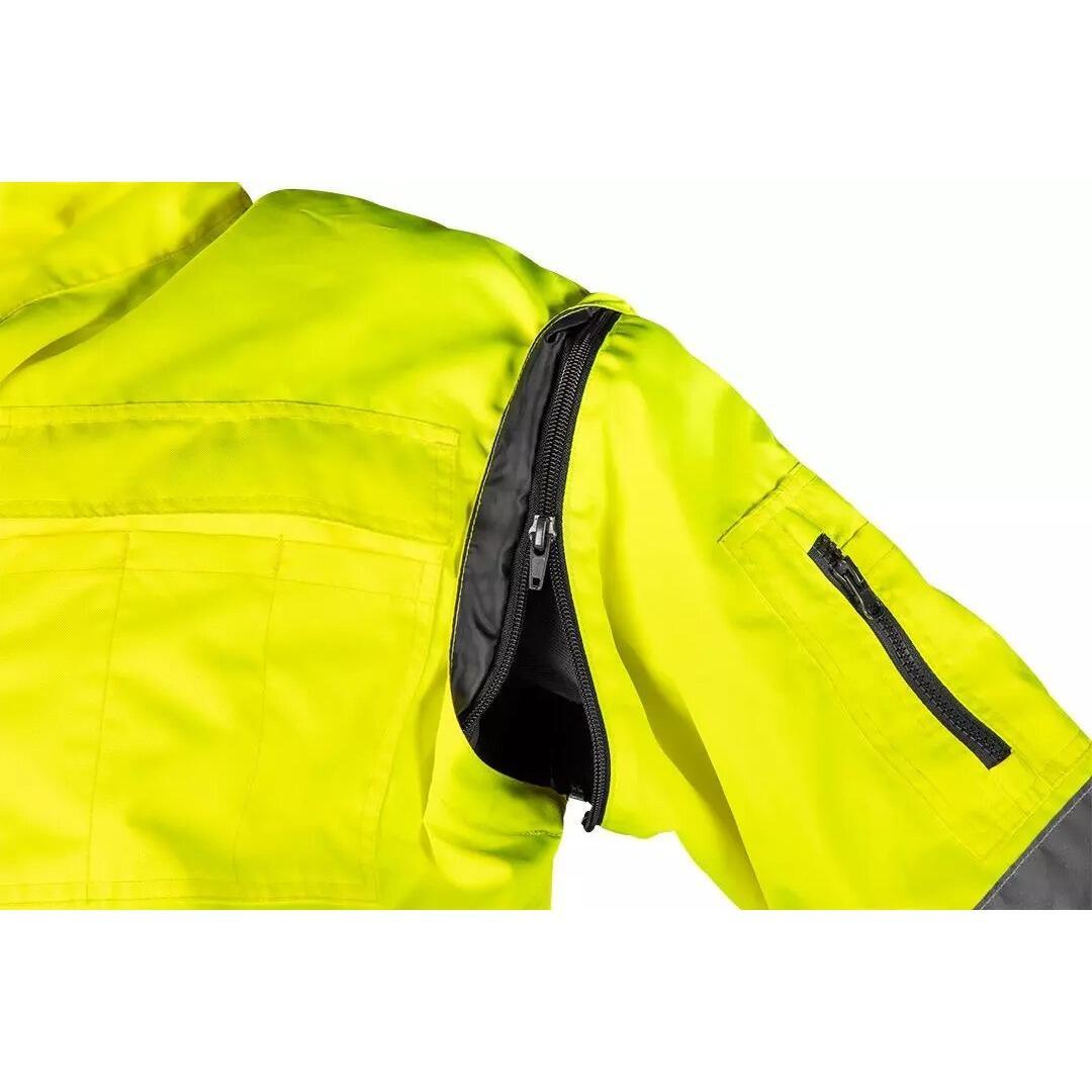 Geaca de lucru, vesta, 3 in 1, reflectorizanta, poliester, galben, model Hi-Vis, marimea M/50 - imagine 13