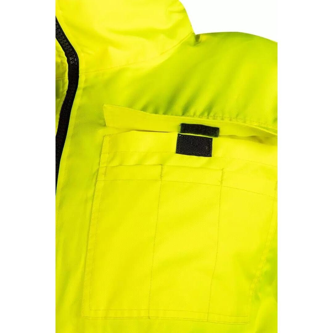 Geaca de lucru, vesta, 3 in 1, reflectorizanta, poliester, galben, model Hi-Vis, marimea M/50 - imagine 11