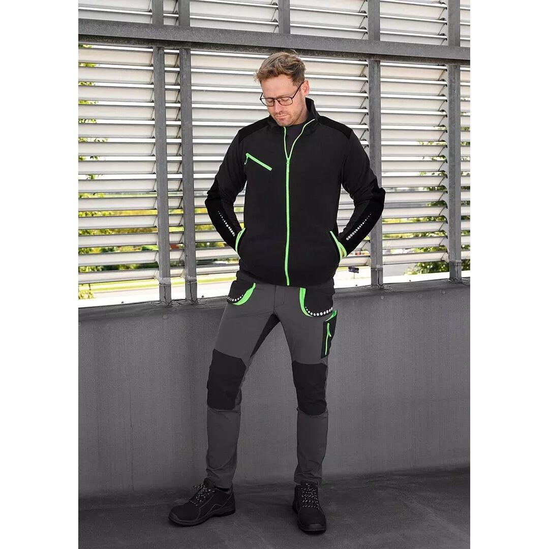 Pantaloni de lucru, elastici, poliamida, model Premium, gri inchis, marimea S/48, NEO - imagine 11