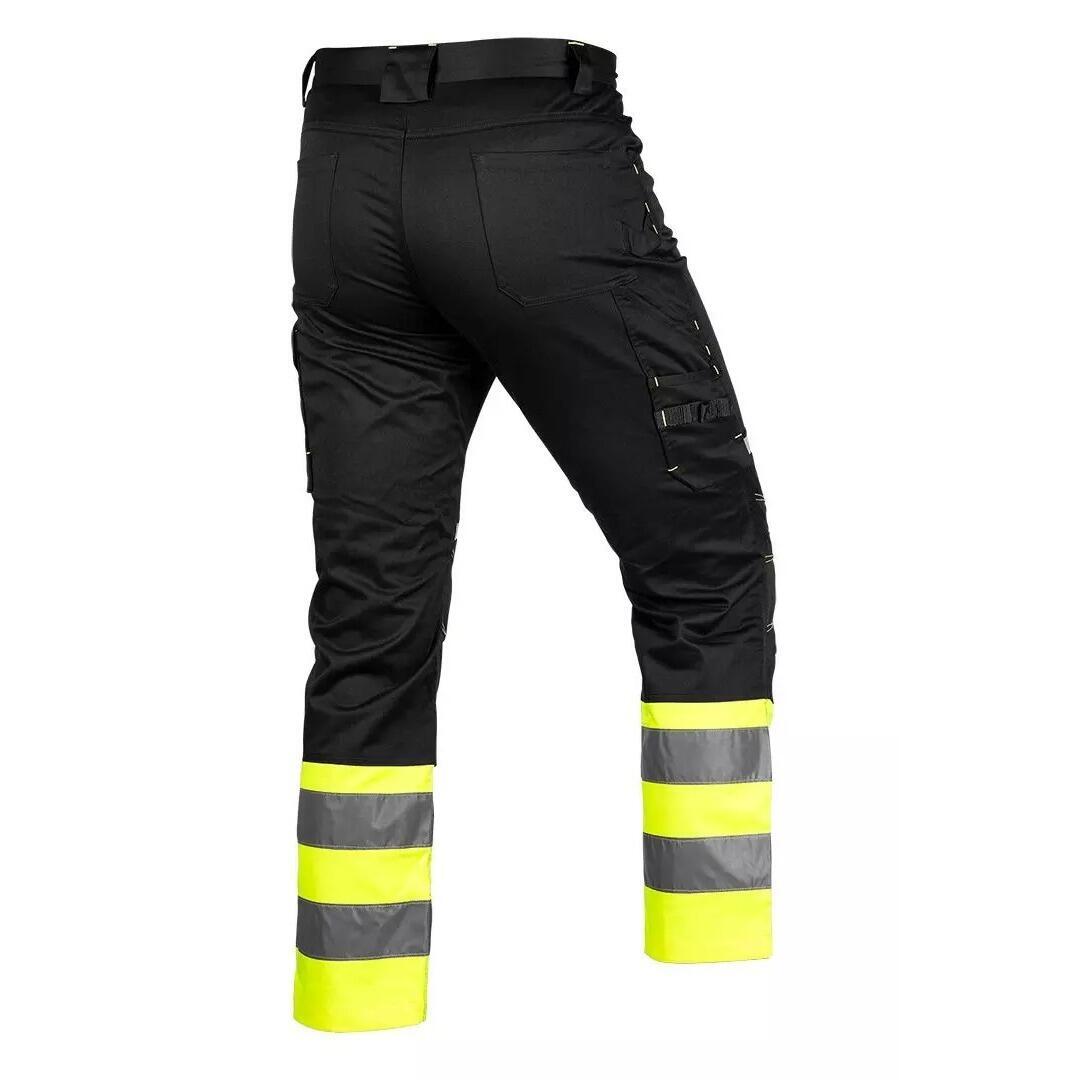 Pantaloni de lucru, reflectorizanti, negru si galben, model Hi-Vis, marimea S/48, NEO - imagine 8