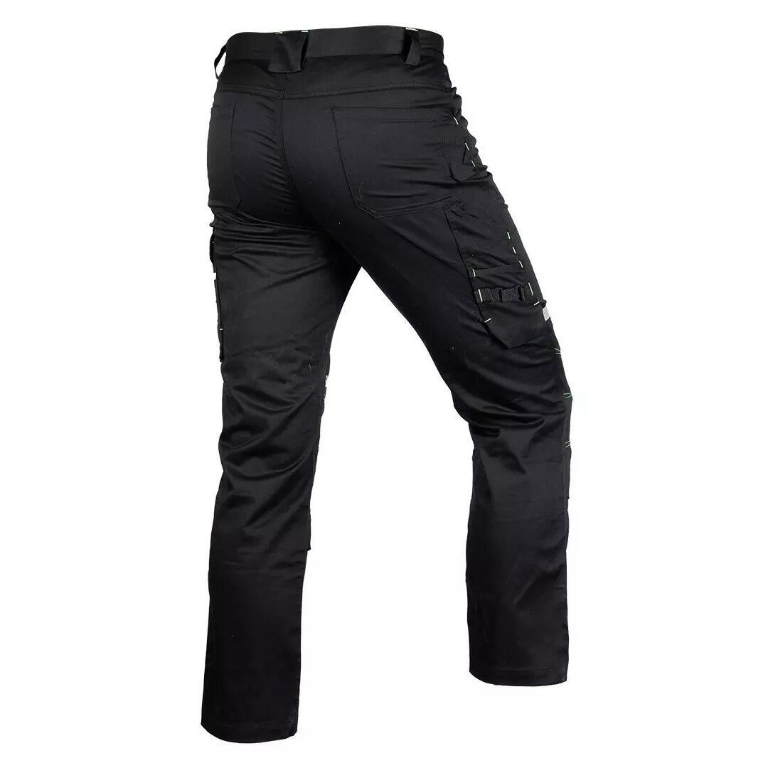 Pantaloni de lucru, bumbac, poliester, intariri genunchi, model Mix&Match, negru, marimea XL/54 - imagine 9