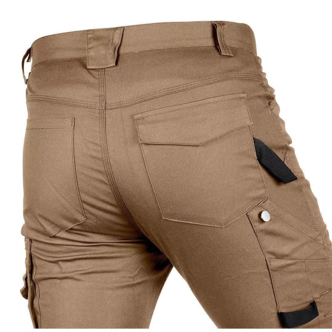 Pantaloni de lucru, bumbac si poliester, model Mix&Match, maro, marimea XL/54, NEO - imagine 8