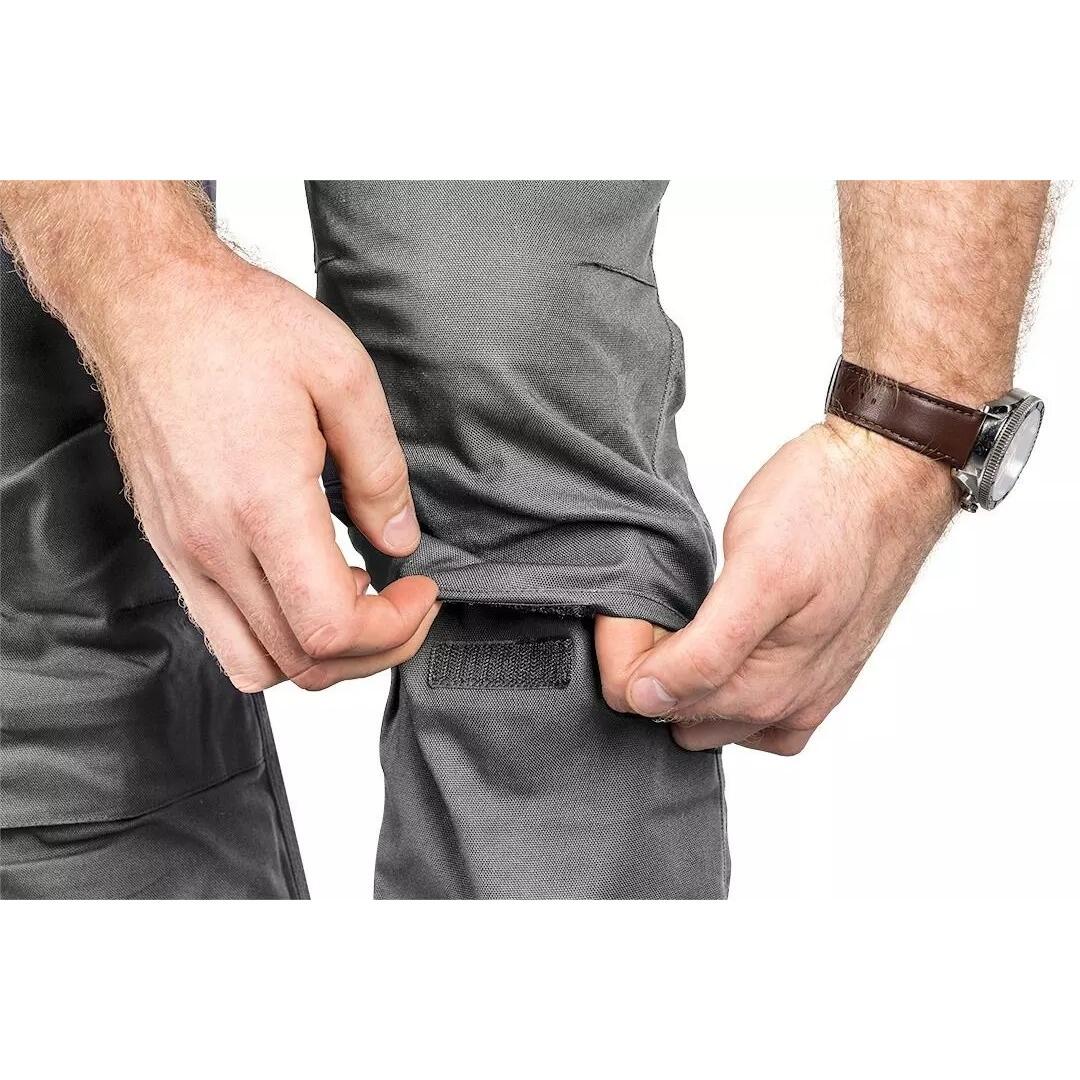 Pantaloni de lucru, bumbac si poliester, model Mix&Match, gri, marimea M/50, NEO - imagine 8