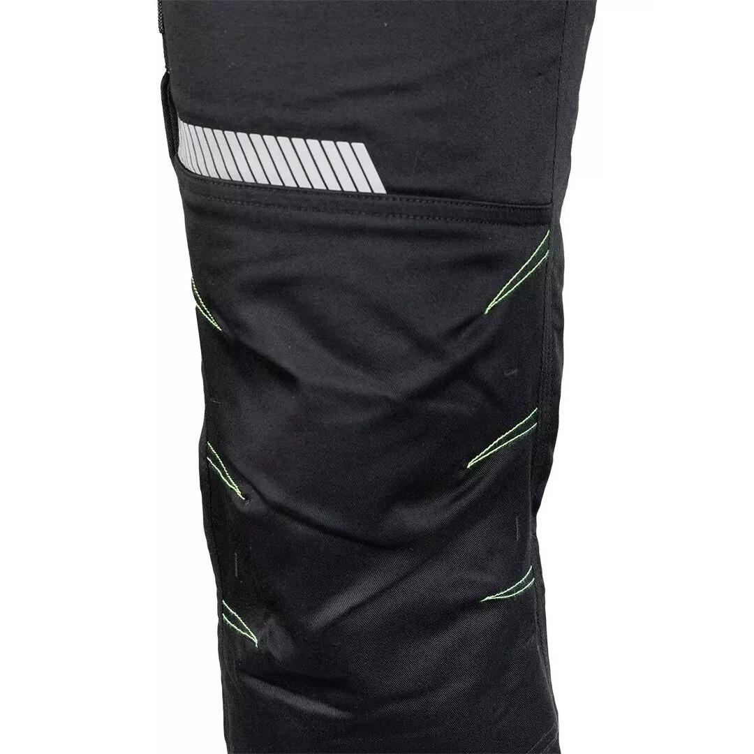 Pantaloni de lucru, bumbac, poliester, intariri genunchi, model Mix&Match, negru, marimea XXL/56 - imagine 9