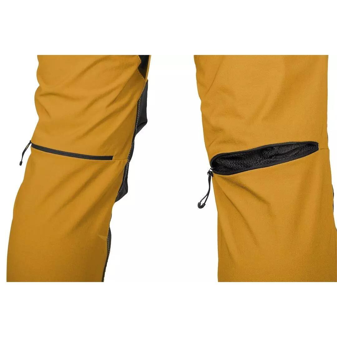 Pantaloni de lucru, elastici, nylon, model Outdoor, galben mustar, marimea L/52, NEO - imagine 12