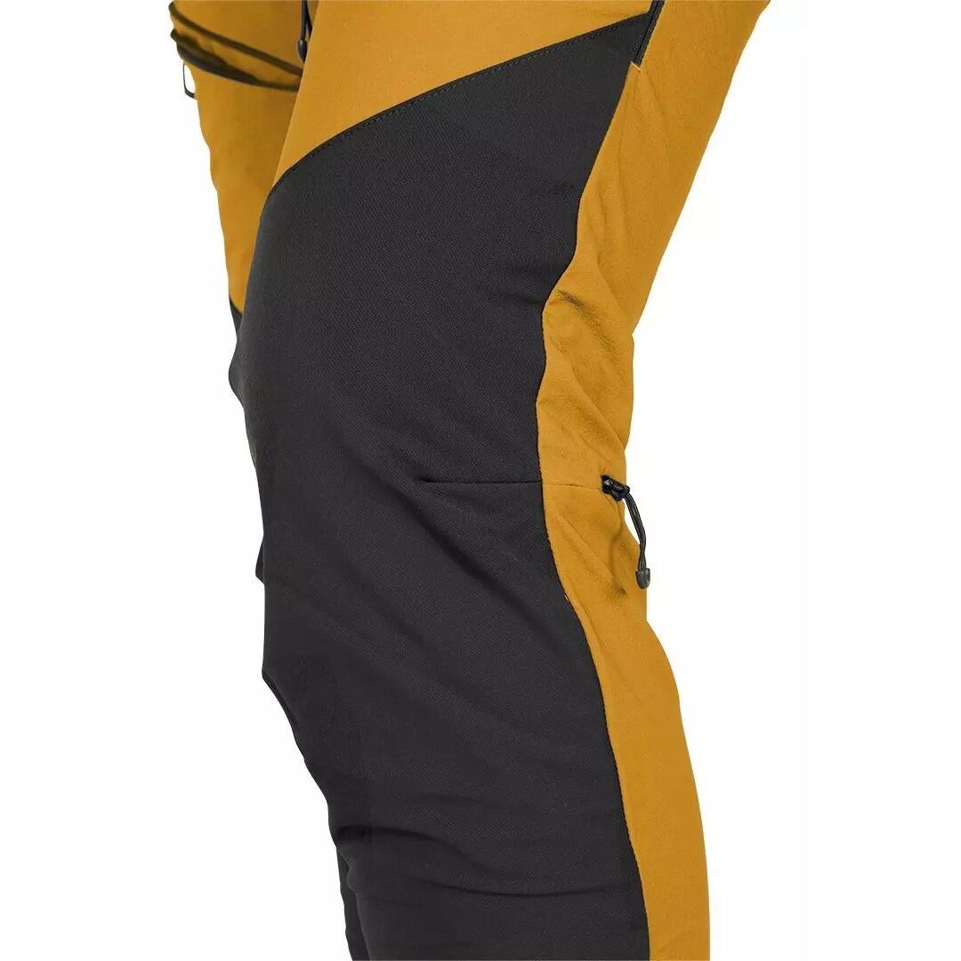 Pantaloni de lucru, elastici, nylon, model Outdoor, galben mustar, marimea XL/54, NEO - imagine 15