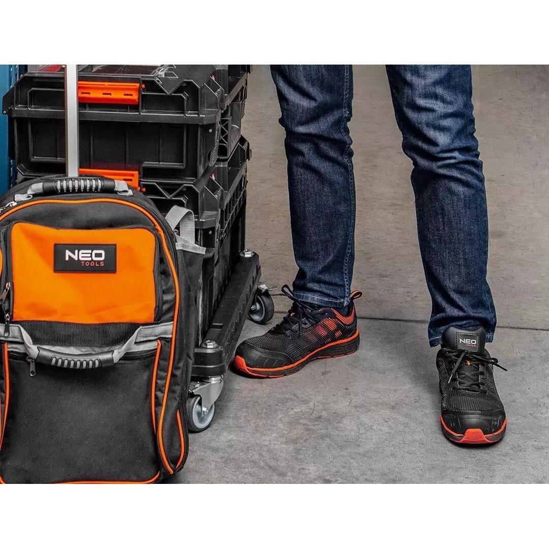 Pantofi de lucru, S1, SRC, protectie metalica, marimea 46, NEO - imagine 9