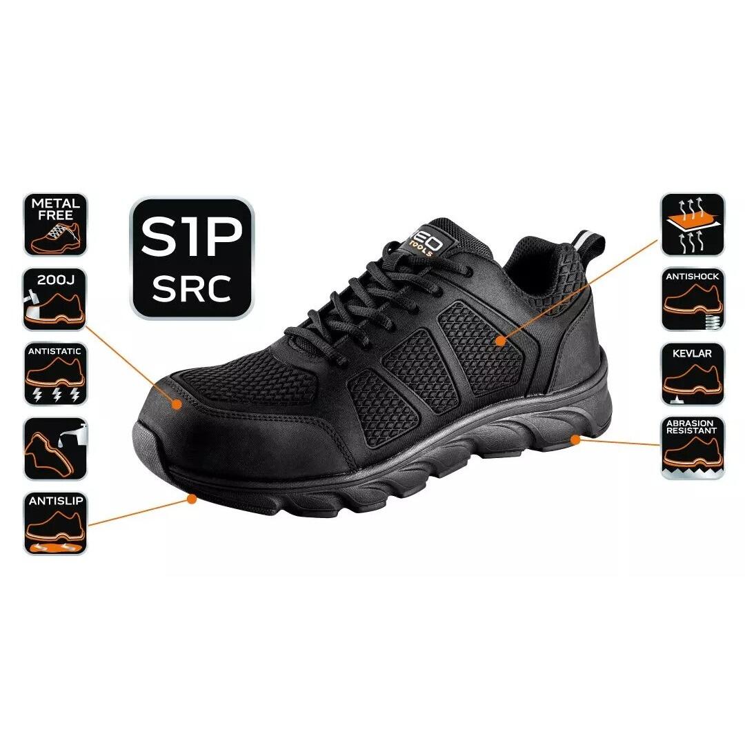 Pantofi de lucru, S1P, SRC, protectie compozit, marimea 41, NEO - imagine 12