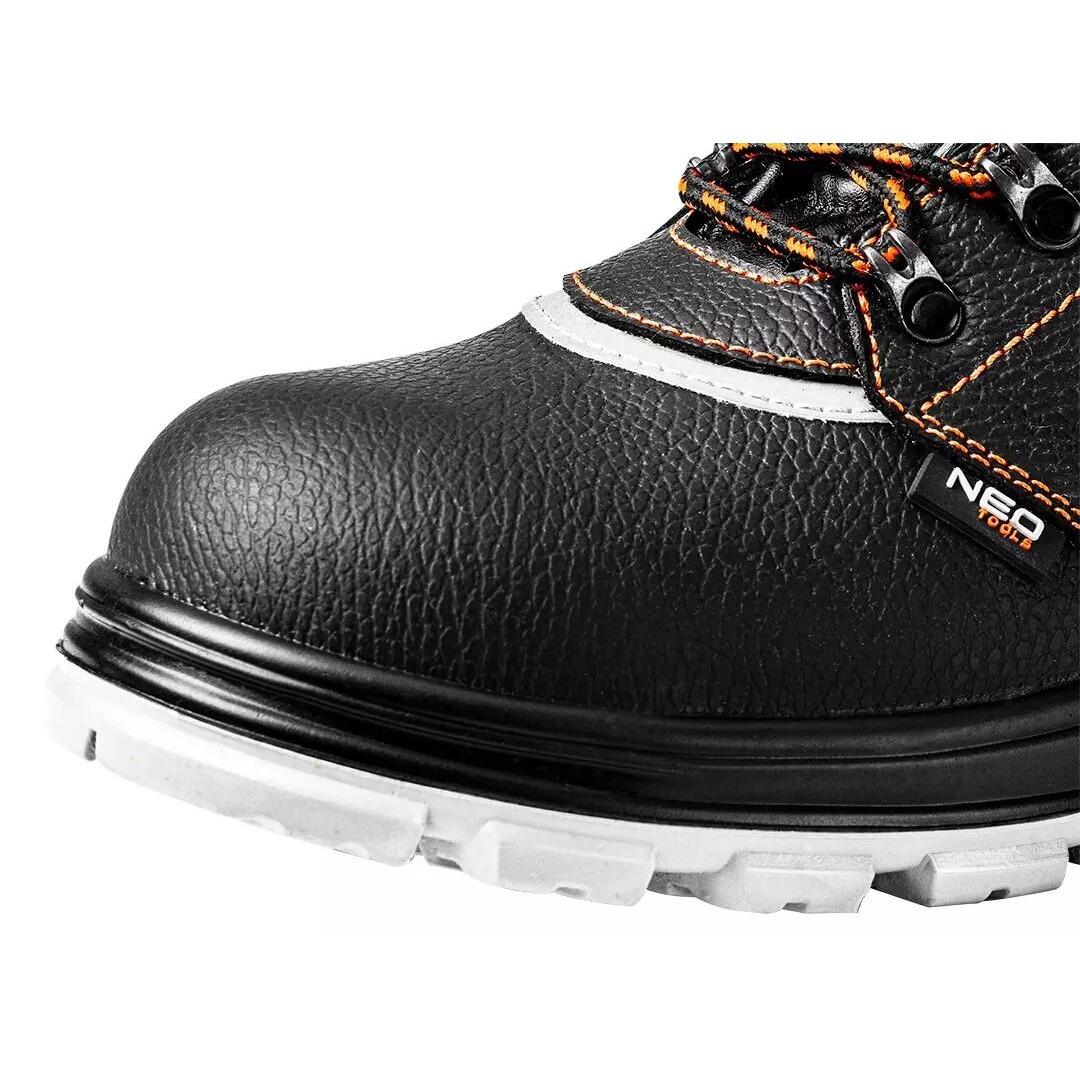 Pantofi de lucru din piele, S1P, SRA, marimea 42, NEO - imagine 7