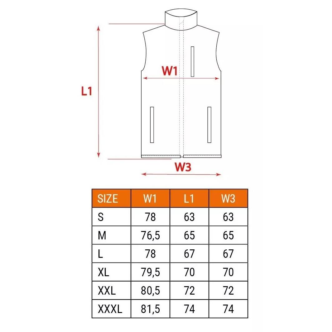 Vesta de lucru cu doua fete reflectorizanta galben/negru, nr.XXL/58, Neo Tools, 81-520-XXL - imagine 11