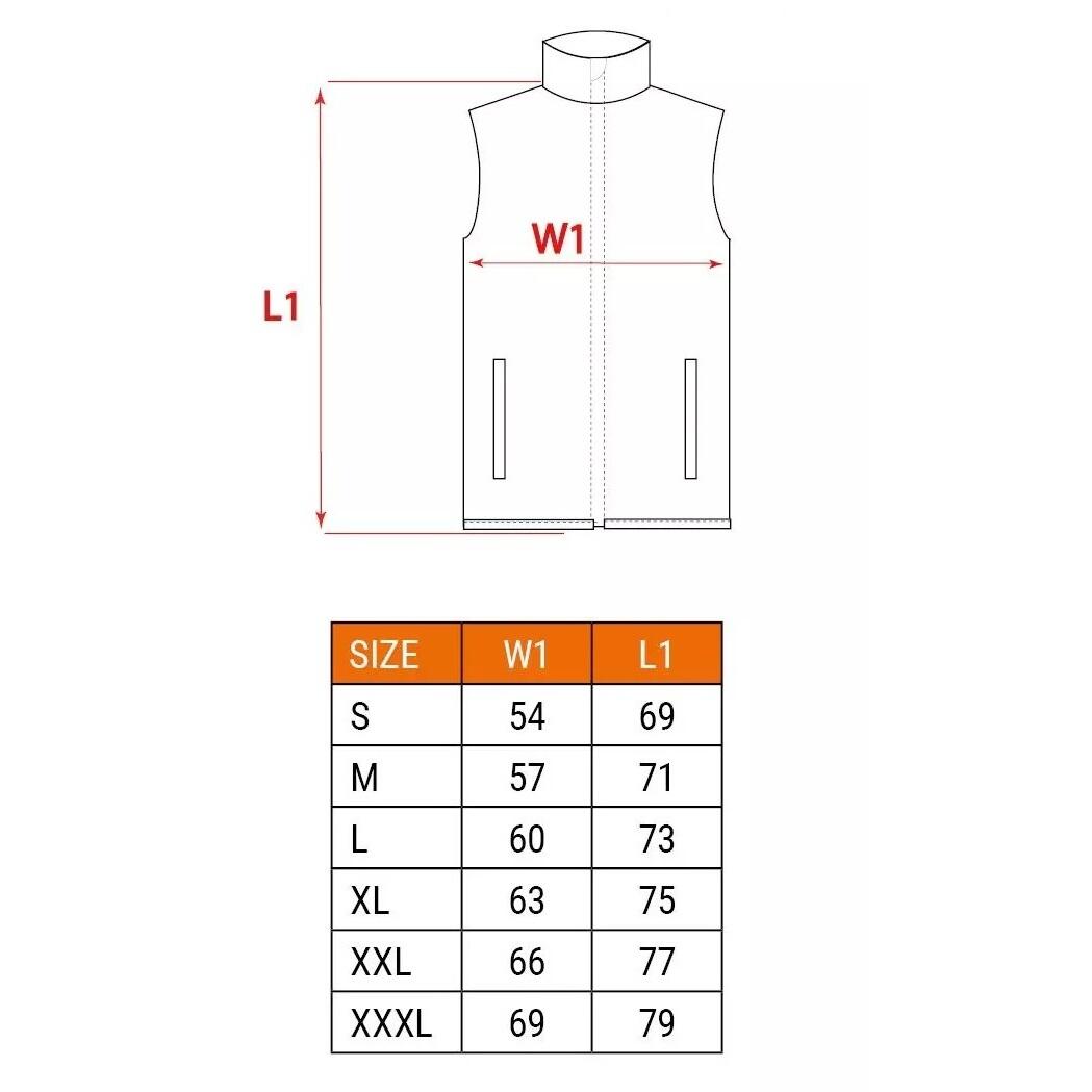 Vesta de lucru matlasata, model Premium, marimea XXL/56, NEO - imagine 7