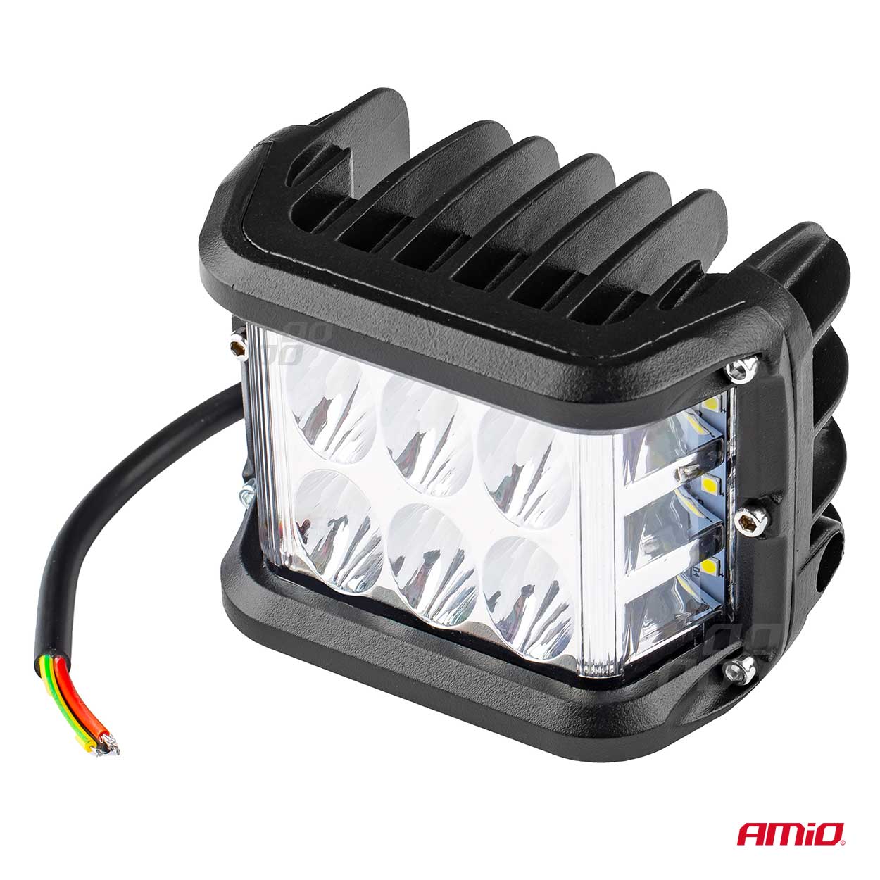 Proiector LED pentru Off-Road, ATV, SSV, culoare 6500K, cu doua functii, tensiune 9 - 36V, dimensiune, 110 x 75 mm - imagine 7