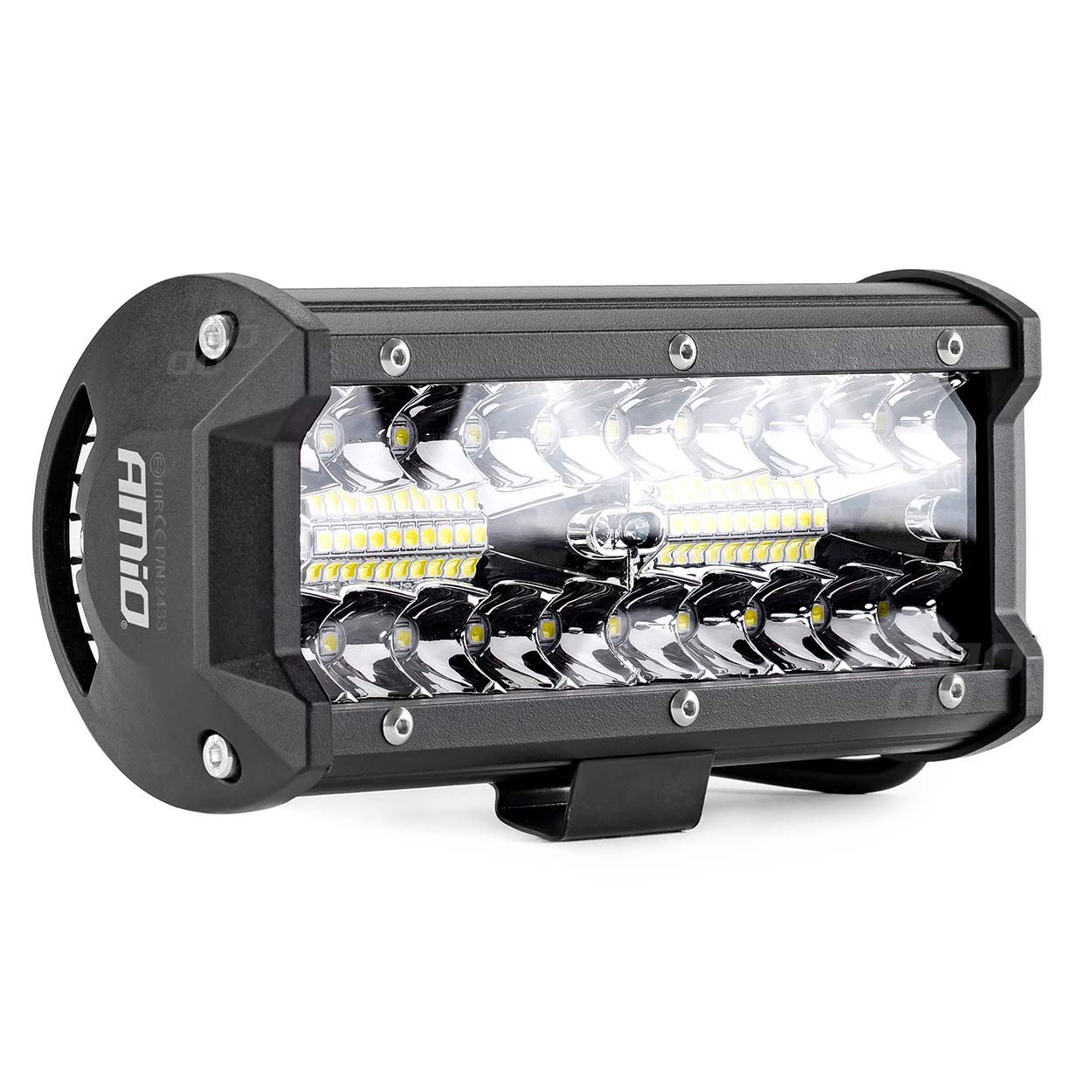 Proiector LED pentru Off-Road, ATV, SSV, cu doua fluxuri de lumina, culoare 6500K, 120W, tensiune 9 - 36V, dimensiuni 170 x 74 x 63 mm