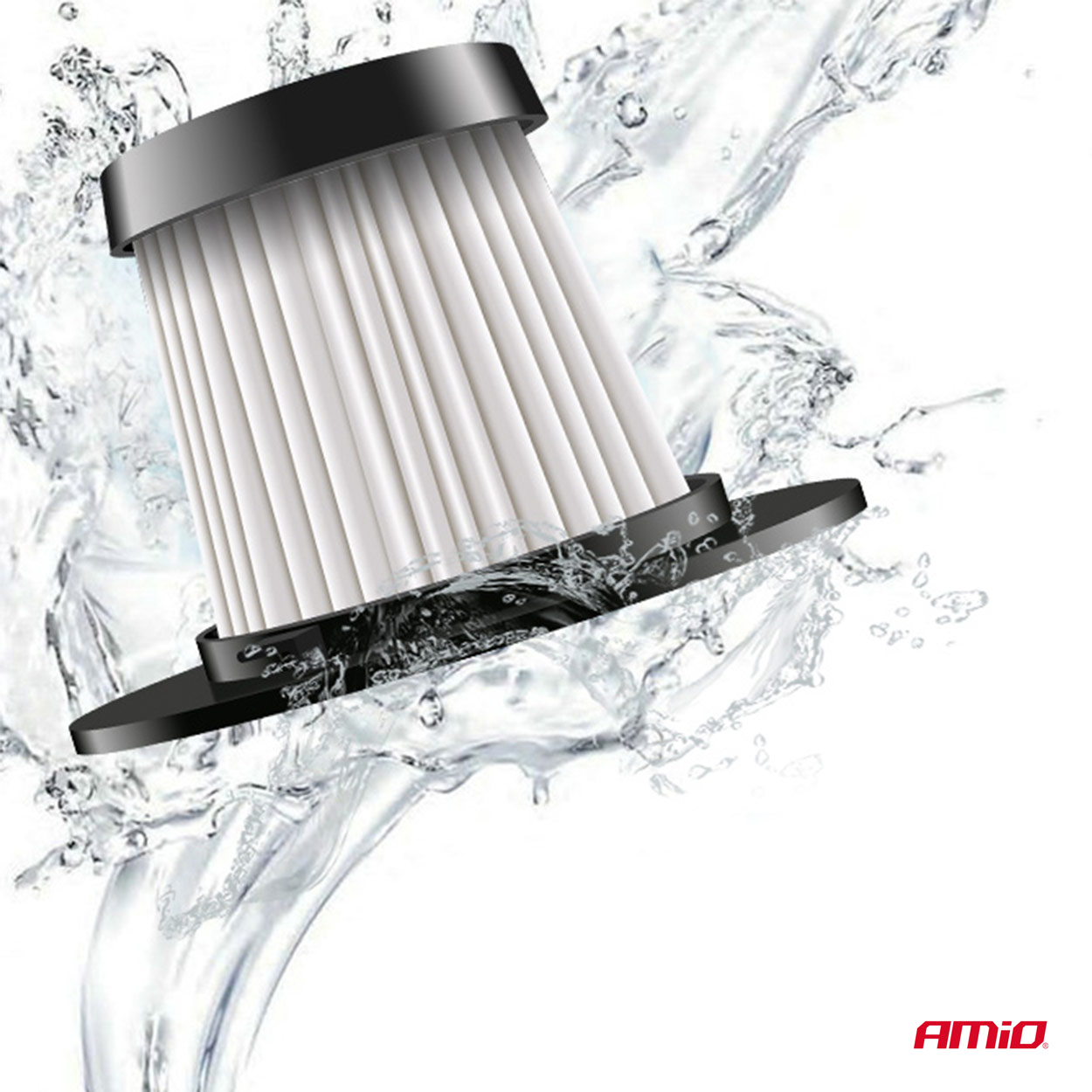 Aspirator Auto PREMIUM, fara sac, cu filtru HEPA, alimentare 12V, putere 60W, vacuum 5kPa - imagine 7