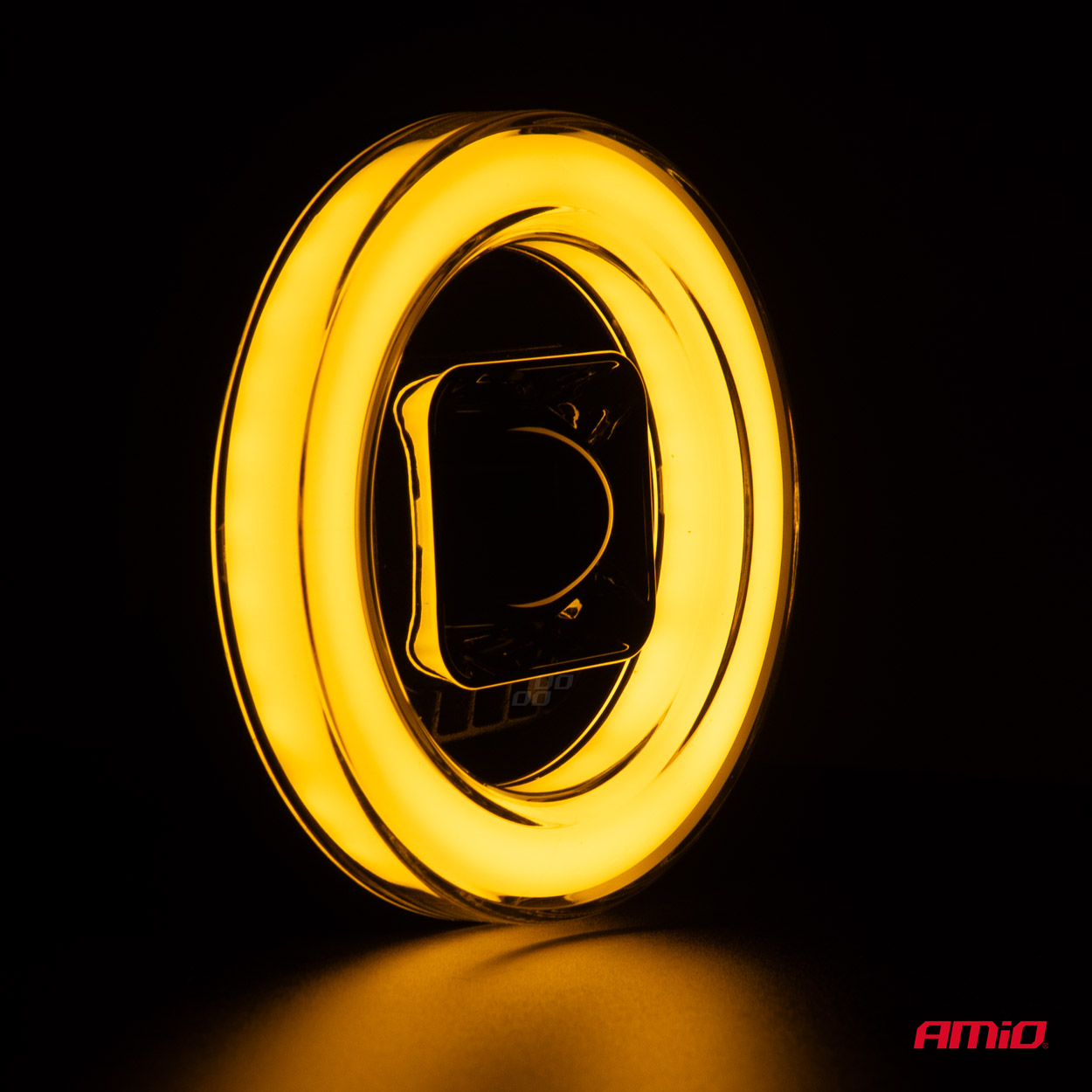 Proiector LED cu Angel Eye model AWL58, pozitie, semnalizare, faza lunga/scurta, pentru Off-Road, ATV, SSV, putere 45W, 8000lm, tensiune 9-36V, dimensiuni 114,5 x 114,5 x 52 mm - imagine 5