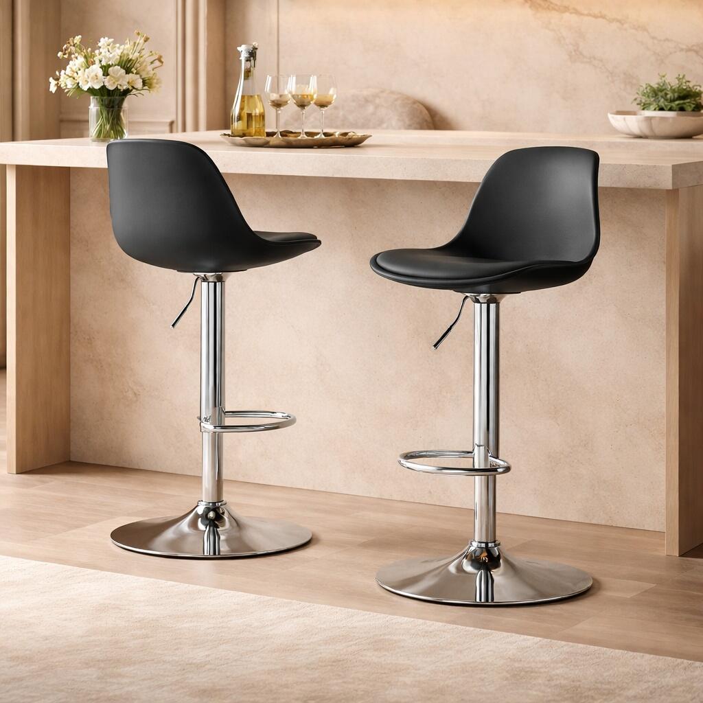 picior metal argintiu