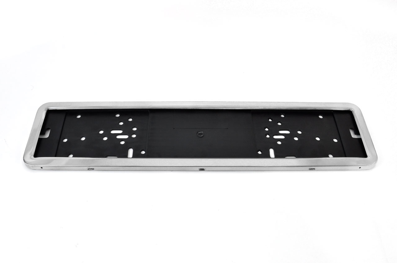 Suport numar inmatriculare din INOX, LPF 001 - imagine 2
