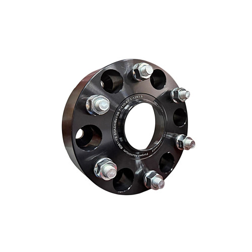 Distantier janta auto 6x139.7, grosime 50mm, prindere dubla cu piulite M12 x 1.5, diametru central 110-67.1 - imagine 2