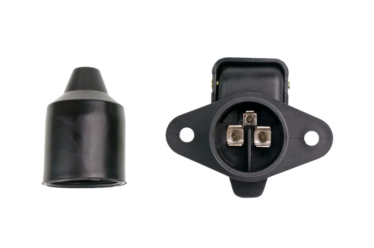 Priza remorca din plastic cu 3 pini - imagine 2