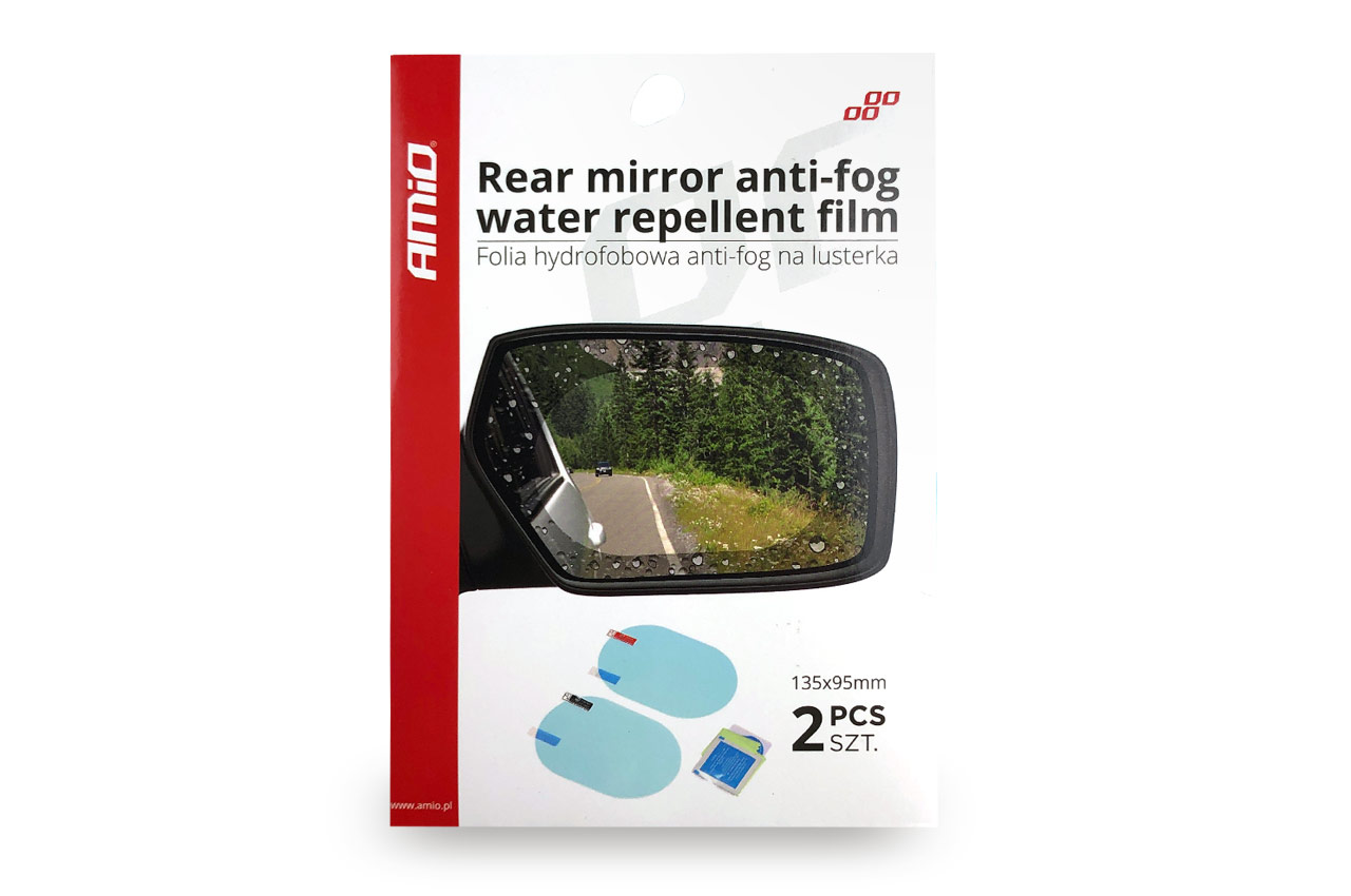 Folie anti-ceata pentru oglinzi, 135x95mm, set 2 buc. (ANTI-FOG) - imagine 4