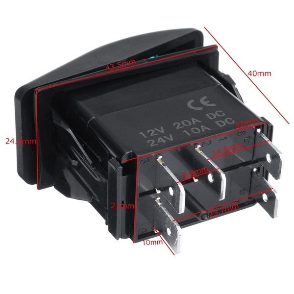 Intrerupator ”REVERSE CAMERA” pentru Off-Road, ATV, SSV, QUAD - imagine 3