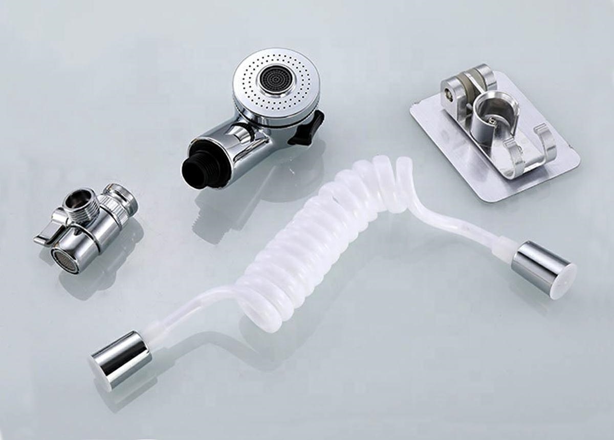 Para de dus suplimentara cu furtun extensibil pentru chiuveta sau cada, AVX-AG176B - imagine 4