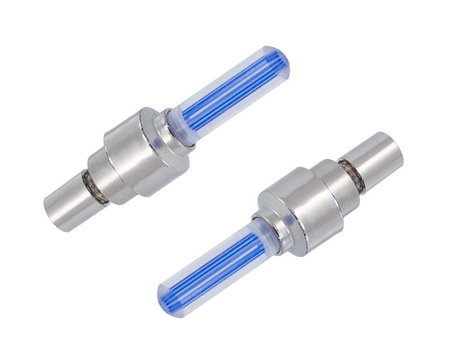 Set 2 Capace Valva cu LED Albastru, cu senzor de lumina si miscare - imagine 2