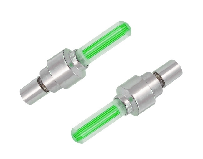 Set 2 Capace Valva cu LED Verde, cu senzor de lumina si miscare - imagine 2