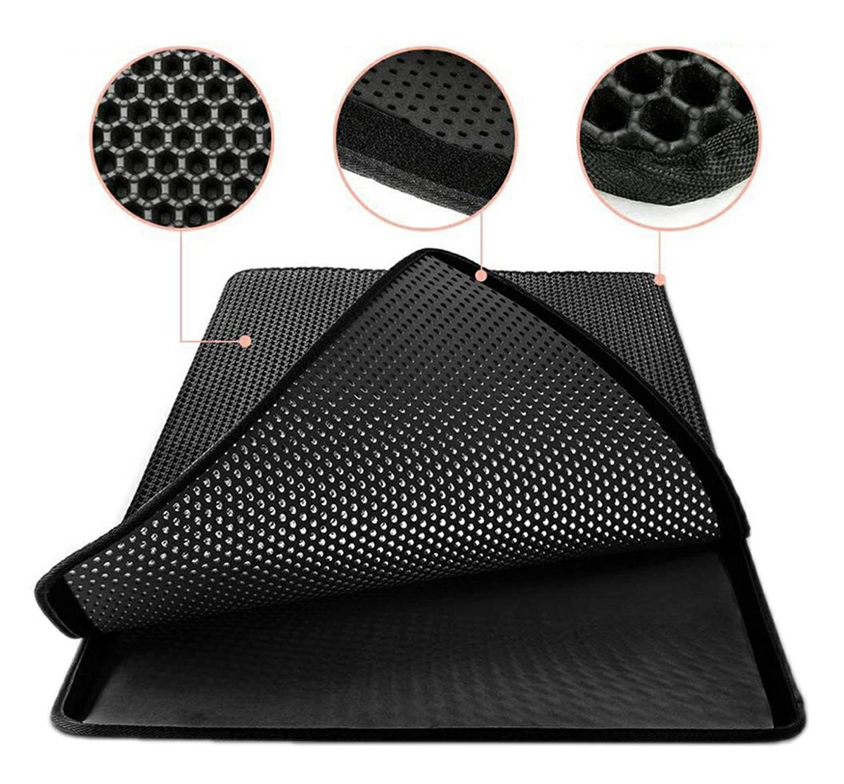 Saltea igienica pentru pisici 40 x 50 cm culoare neagra AG350A - imagine 5