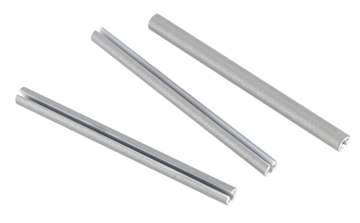 Set 12 ornamente din material reflectorizant pentru spite bicicleta, culoare gri - argintiu - imagine 2